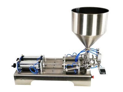Jet Models Double Head (Air Only / Pneumatic) - Piston Filler Machine