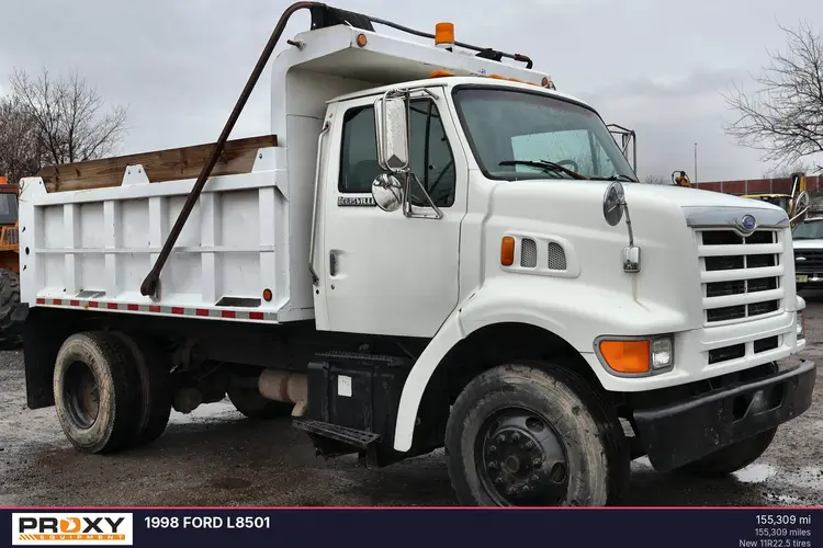 Used 1998 FORD L8501 Dump trucks Pennsylvania US | Proxy Equipment #1383021