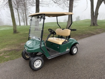 (1) 2017 E-Z-Go golf cart with a Kawasaki gas engine, model 625111G01, does not include Club canopy,...
