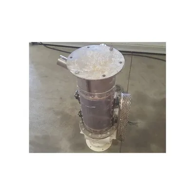 Used 10x12 Semco Rotary Airlock valve with Dual Shaft Agitated lump breaker
