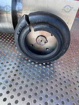 USED VIKING IDEX S2M ROTARY LOBE W/ STAINLESS 2 HP MOTOR 230/460V