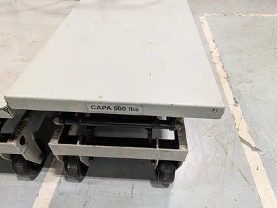 (2) Platform Carts 500lb cap.