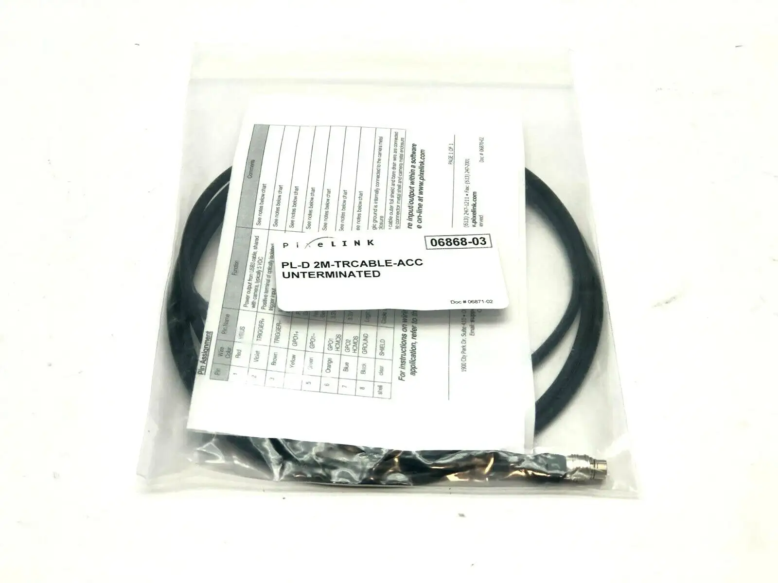 NEW PIXEL LINK TRIGGER CABLE ACCESSORY