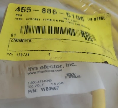 NEW Ifm W80667