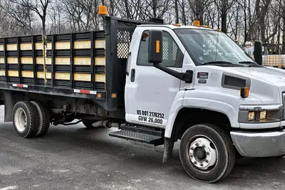 Used 2008 GMC C5500 Flatbed Trucks New Jersey US | Proxy Equipment #1382898