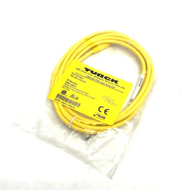 New | in-Stock Turck picofast Connection Cordset M8 Male to Fem. U99-10815 Electrical Fittings Michigan US | Maverick Industrial Sales #1423229