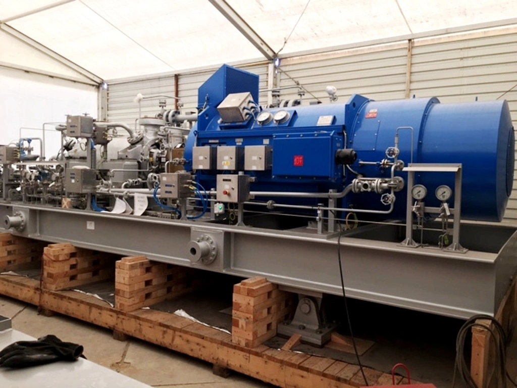 (2) Termomeccanica Export Oil Pipeline Centrifugal Pumps.
