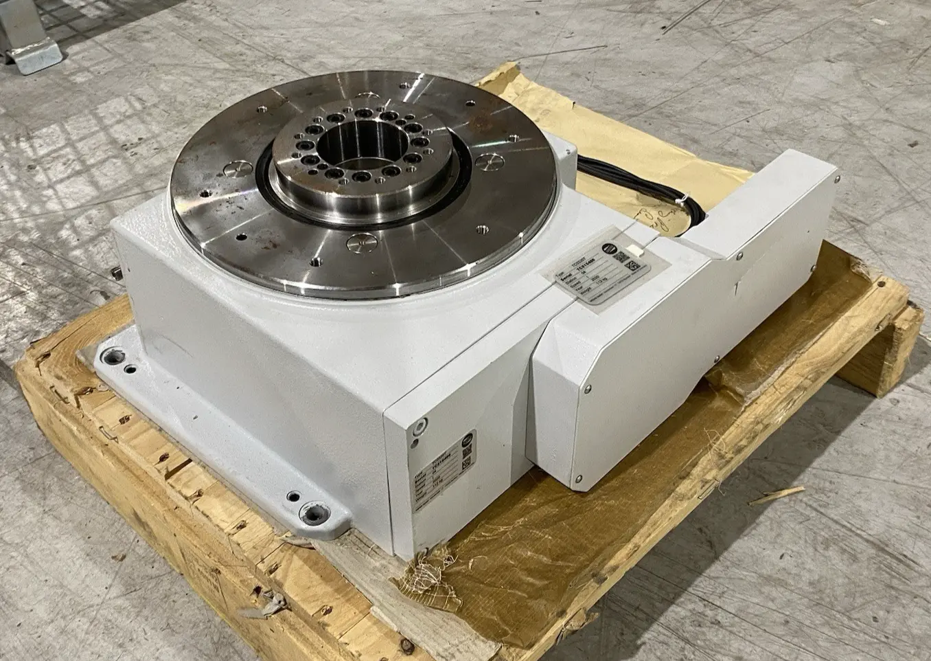 USED WEISS ROTARY INDEXING TABLE 4-STATION, SPEED I, NO MOTOR