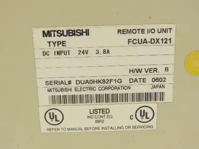 Used MITSUBISHI _UNKNOWN_ PLC Input & Output Indiana US | Arrow Industrial #1316697
