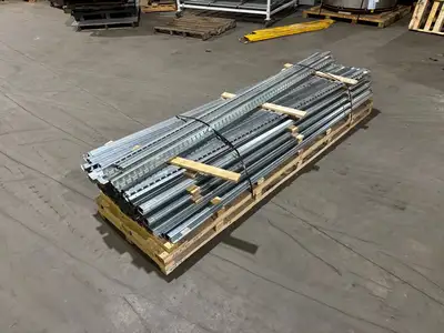 USED MALLARD MANUFACTURING 101" GRAVITY CONVEYOR DISCHARGE UNLOAD SECTION