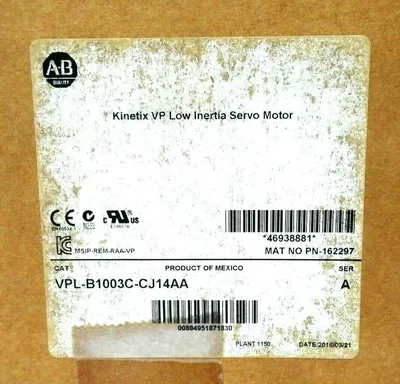 NEW ALLEN BRADLEY VPL-B1003C-CJ14AA SERVO MOTOR SER.A VPLB1003CCJ14AA