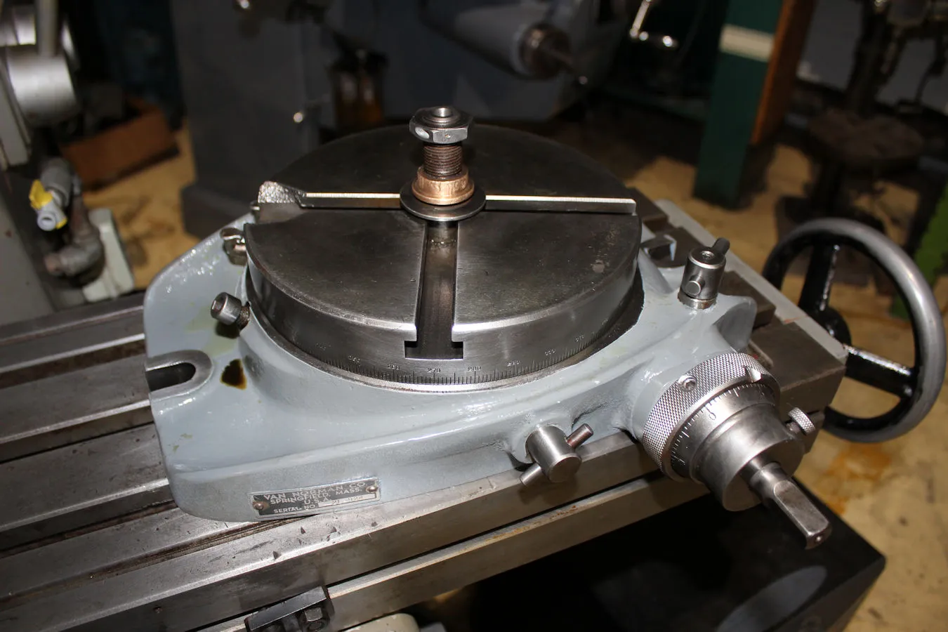 Van Norman 8" Rotary Table