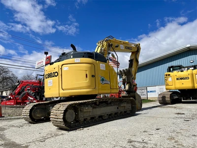 Used 2016 KOBELCO SK140SR LC-5 Crawler Excavators | Abele Tractor #1342784