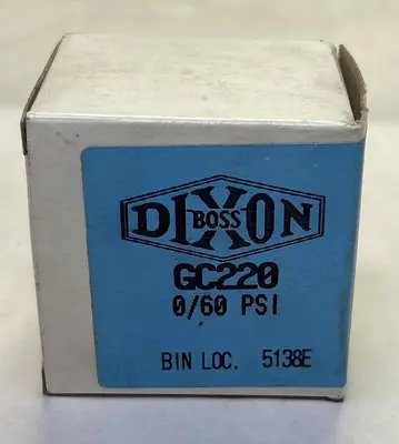 New | in-Stock DIXON GC220 Parts (Hydraulics and Pneumatics) Ohio US | Surplus Asset Holdings #1226505