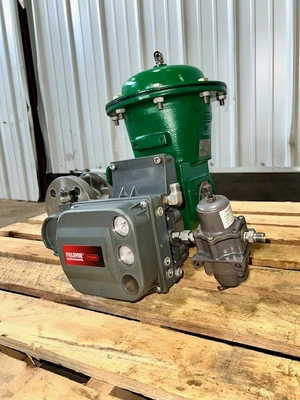 Fisher 1.5" V300 V-Ball Control Valve