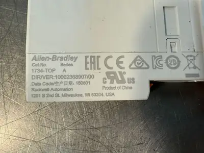 Allen Bradley 1734-TOP / A terminal Base (3.5.2)