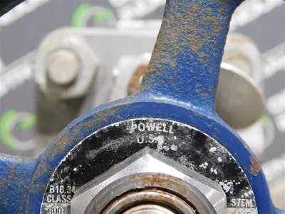 Powell 1972 Gate Valve 1" 600 Class 1440 psi WOG 500°F Max. Used