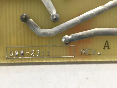USED SCI 080-2311 REV A