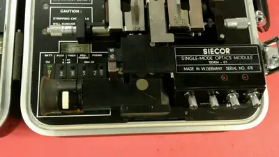 SIECOR M67 Fusion Splicer Optical w/ Single-Mode Fiber Module M67-000. 6D