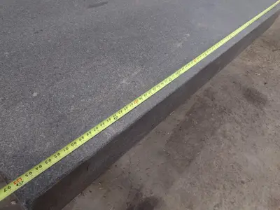 8' X 4' X 10" CHALLENGE PRECISION LAYOUT INSPECTION GRANITE TABLE: STOCK #23801