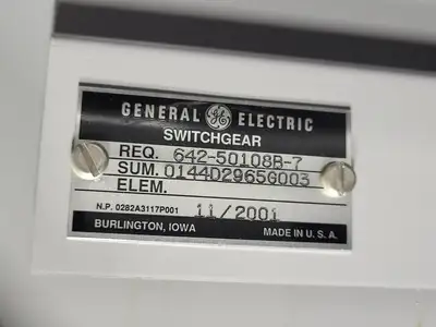 25kV 1200A 3ph Switchgear Unit w/ (2) Power Vac Breaker VB1 27.0-16-0