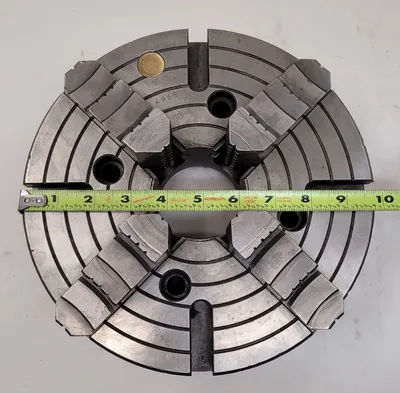 BISON 10" 4 Jaw Chuck Tooling & Accessories, Lathe Chucks | Machinery Central (5)
