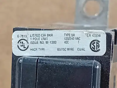 Used CUTLER-HAMMER BA130 Switchgears British Columbia CA | Lenmark #1438710