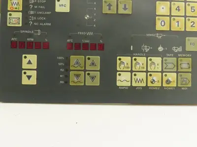 Mitsubishi Mazak KS-YZ402A-0 HMI Printed Circuit Operator Control Board