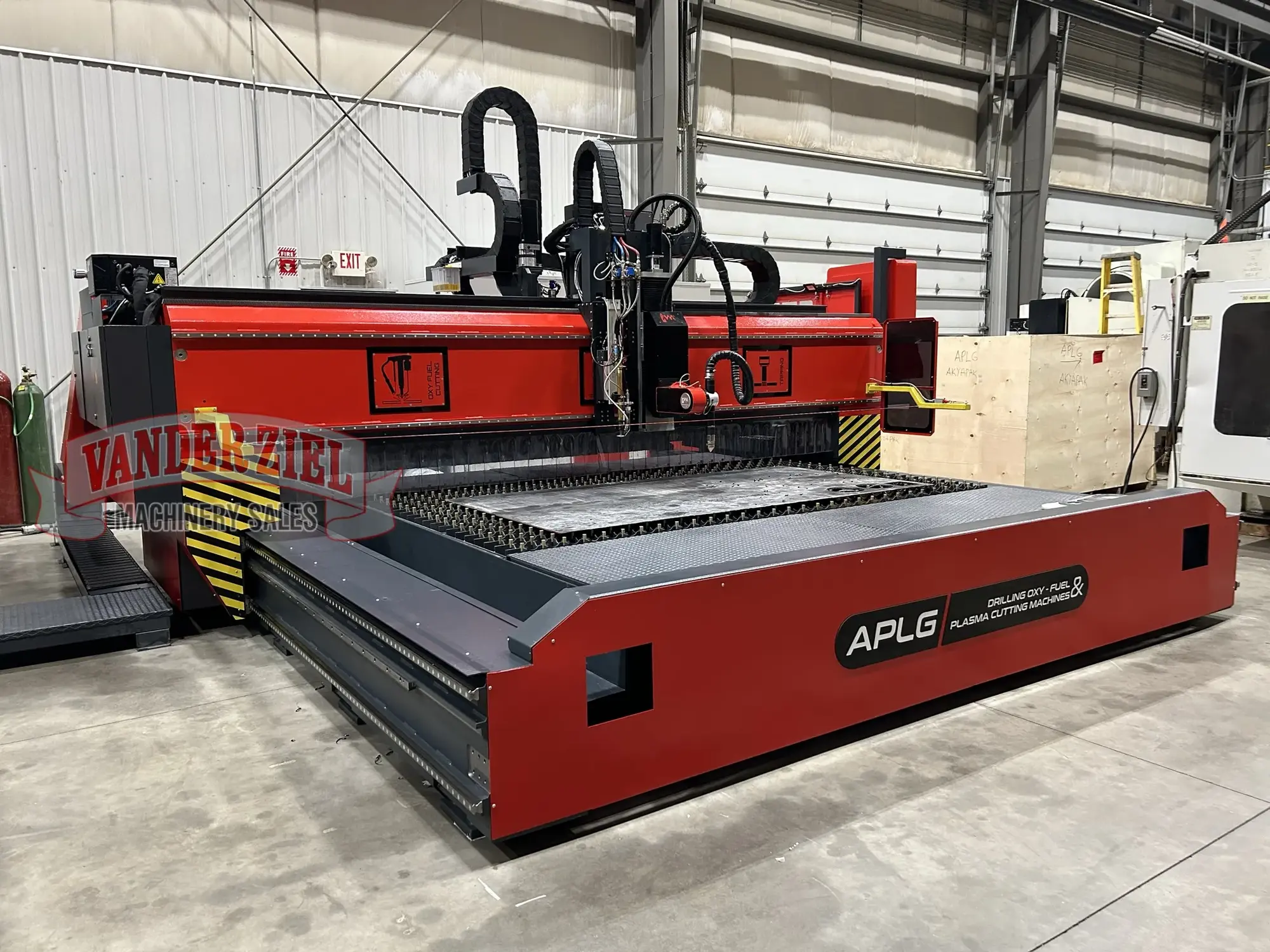 New | in-Stock AKYAPAK APL-G 30/60 Gantry Type Drills Michigan US | Vander Ziel Machinery Sales #480037