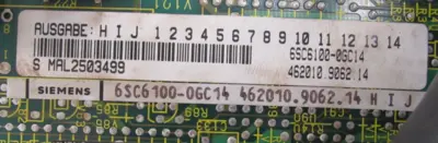 USED SIEMENS 6SC6100-0GC14 DRIVE 6SC6100-0GC08 6SC61000GC14