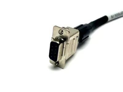 Used KEYENCE Conversion Connector, Round 12 Pin to D-Sub 9-Pin, .2m Length Connector Accessories Michigan US | Maverick Industrial Sales #1397699