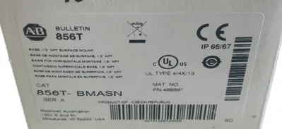 ALLEN BRADLEY 856T-BMASN STACK LIGHT SER.A 856TBMASN NEW, SURPLUS