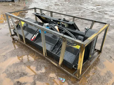 Used AGT/MOWER KING SSEFGC175 FLAIL MOWER SKID STEER ATTACHMENT Flail Mowers Michigan US | Miedema Asset Management Group #1342399