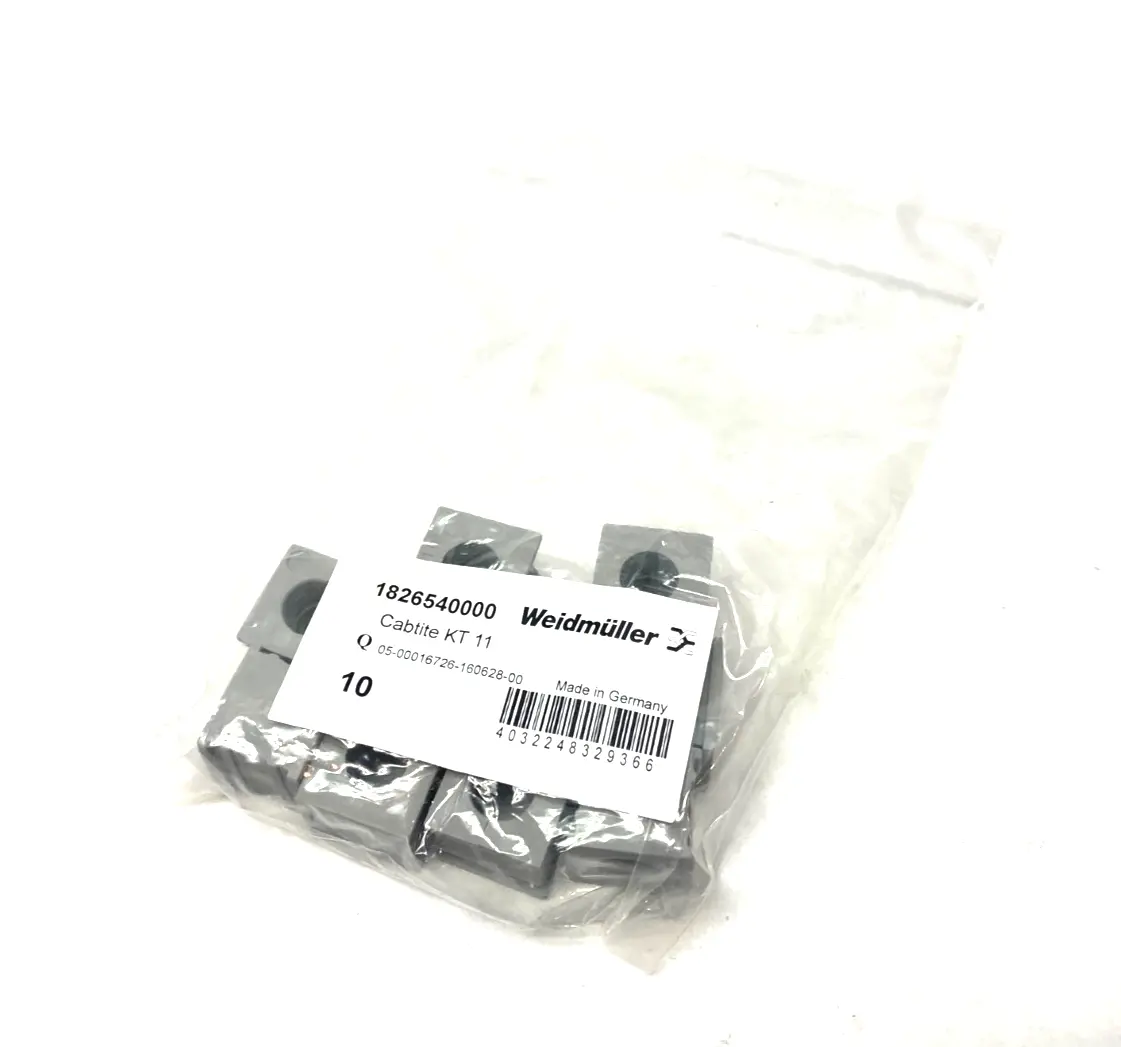 NEW WEIDMÜLLER CABLE FRAME GROMMET SEAL CABTITE KT 11 GRAY