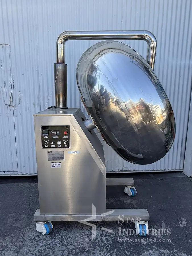 Used CAPTEK BY-1250 Coating Pans California US | Star Industries #1254466