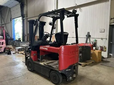 Used 2019 RAYMOND 4750C50L 4-Wheel Sit down Electric Counterbalance Forklifts Illinois US | Somerset Equipment Sales #1546166