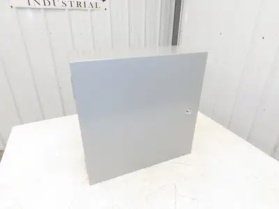 Wiegmann N1C202008LP Electrical Enclosure 20"x20"x8" Box Hinge Cover No Panel