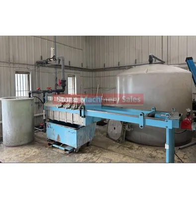 2018 Beckart filterpress Water recycling System