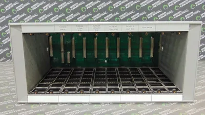 Bently Nevada 10-Slot Rack Chassis with 110VAC Power Supply 3300/05-24-00-00 Used
