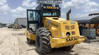 Used 2024 SAKAI SV544T Single Drum Rollers Florida US | National Equipment Dealers #1436957