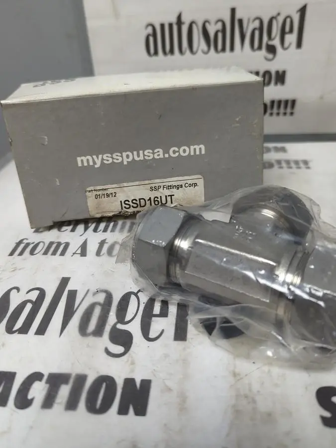 New | in-Stock SSP ISSD16UT Valves/Fittings Ohio US | Surplus Asset Holdings #1262631