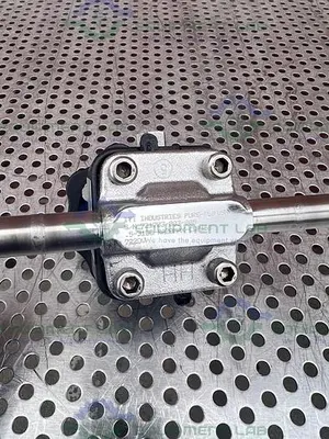 USED ITT PURE FLO .5-316L-RA20MAX-CWP150 DIAPHRAGM VALVE W/  1/2"  SANITARY FITTING