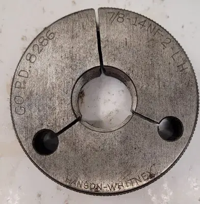 USED HANSON & WHITNEY THREAD RING GAUGES