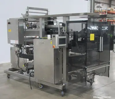 Used MATRIX PACKAGING ELETE DS-13 Bagger Only Vertical Form & Fill Illinois US | Aaron Equipment #331255