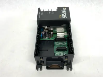 USED AUTOMATIONDIRECT DIRECTLOGIC DL205 I/O BASE, 3-SLOT, DIN RAIL /PANEL
