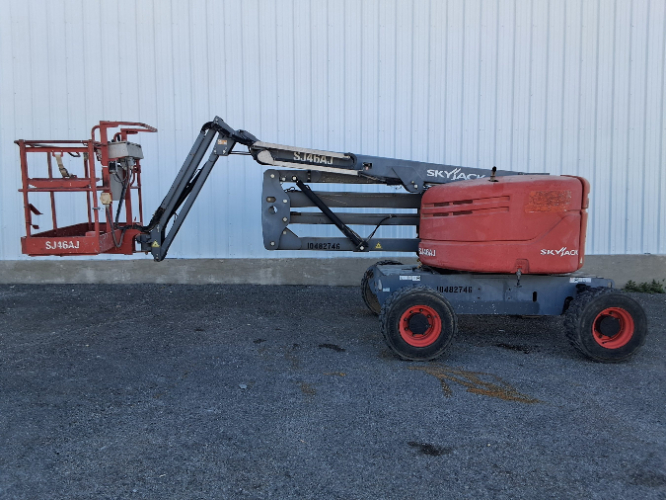 Used 2016 Skyjack SJ46AJ Articulating Boom Lifts | Stack Equipment #926322
