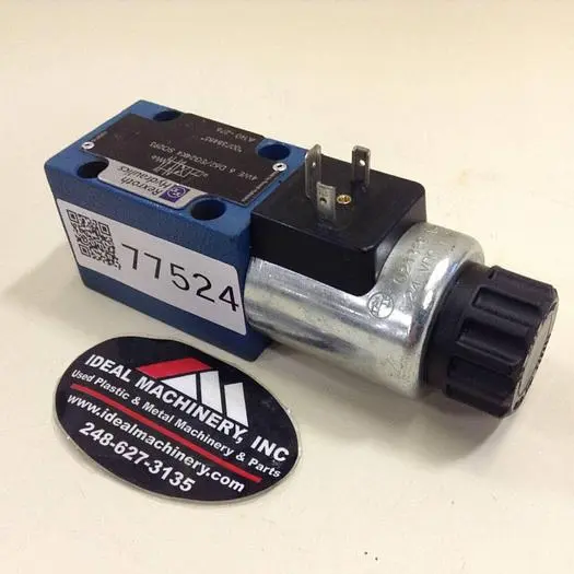 Used REXROTH 4WE6D62/EG24K4SO293 Valves/Fittings Michigan US | Ideal Machinery #587249