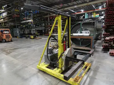 PWI Mobile Frame Chassis Rotator RV Trailer Hydraulic 230/480V 3Ph 360° Cascade