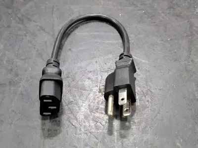 Universal Power Cord 18 AWG 1 ft. (Box of 196)