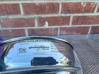 USED GLENAMMER STAINLESS STEEL 200 MM DIAMETER 850 MIC SHIEVE